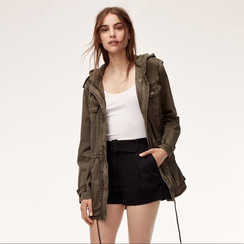 ARITZIA Talula Azure Skies Trooper Jacket XS